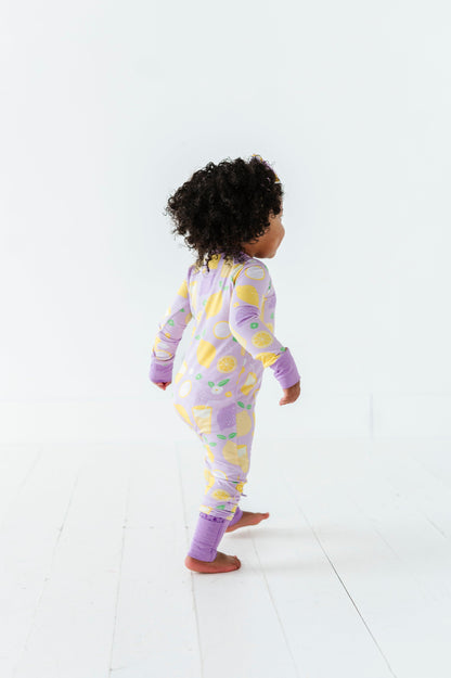 Lemonade Baby Bamboo Pajamas - Kiki + Lulu