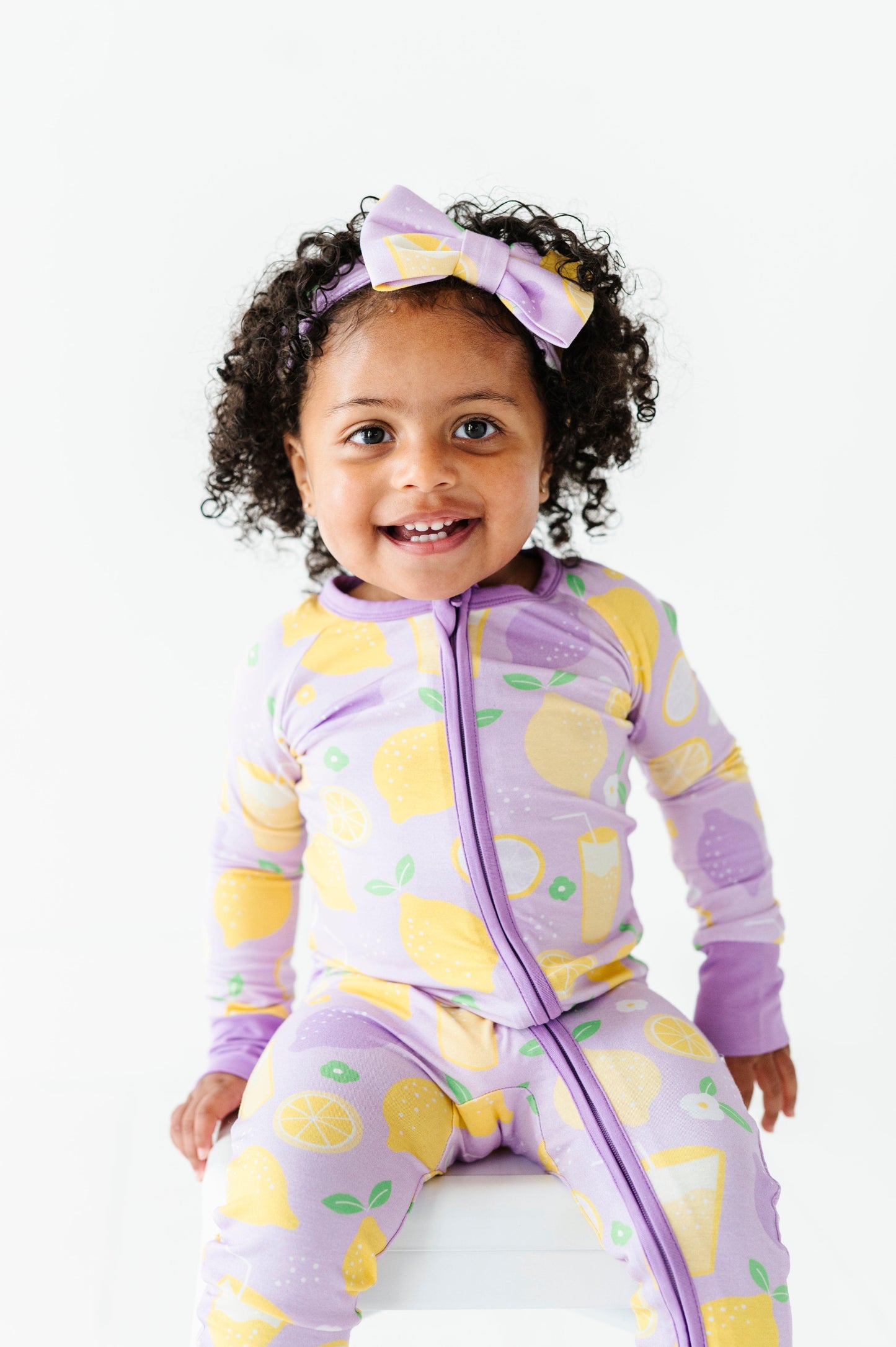 Lemonade Baby Bamboo Pajamas - Kiki + Lulu