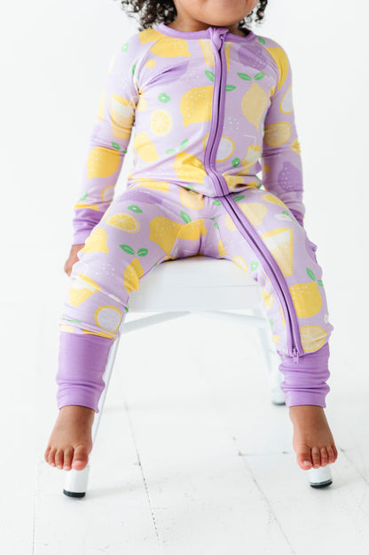 Lemonade Baby Bamboo Pajamas - Kiki + Lulu