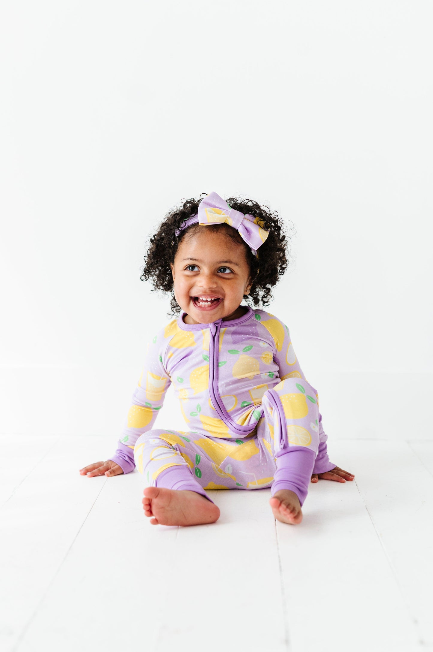 Lemonade Baby Bamboo Pajamas - Kiki + Lulu