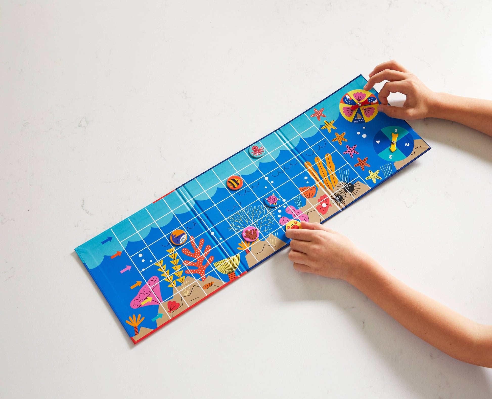 Let's Take a Swim Magnetic Board Game - Mudpuppy