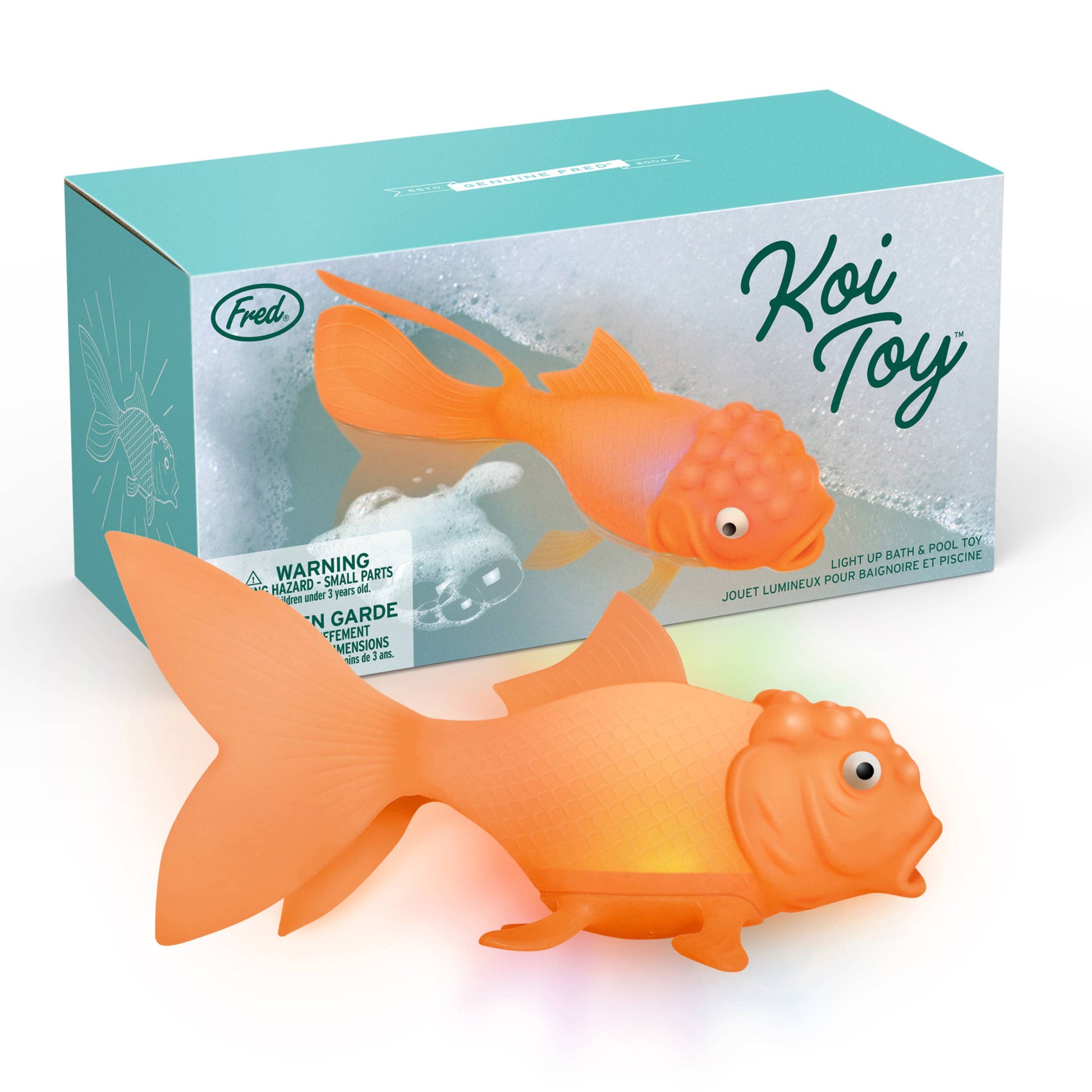 Light-Up Goldfish Bath Toy - Fred & Friends