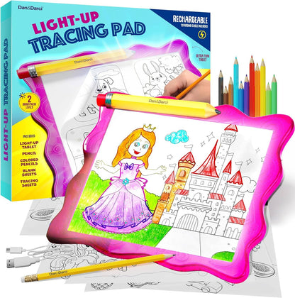 Light Up Tracing Pad - Dan&Darci