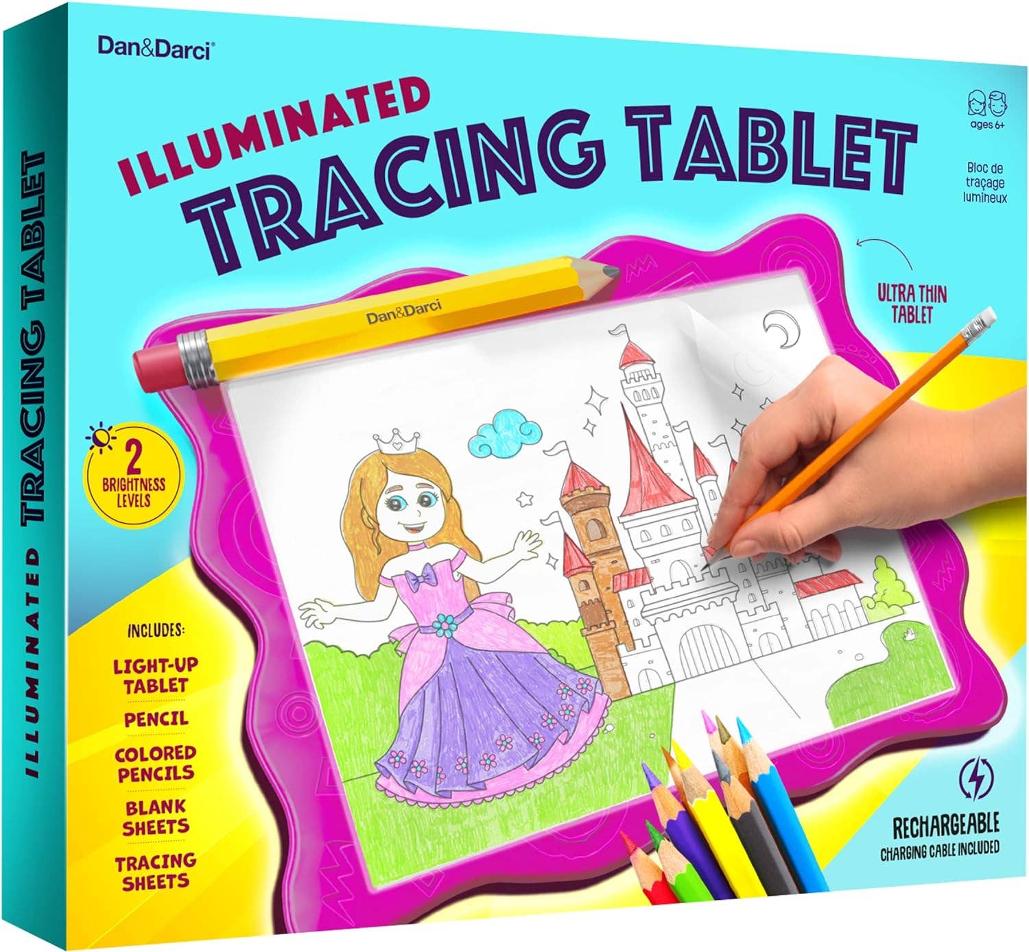 Light Up Tracing Pad - Dan&Darci