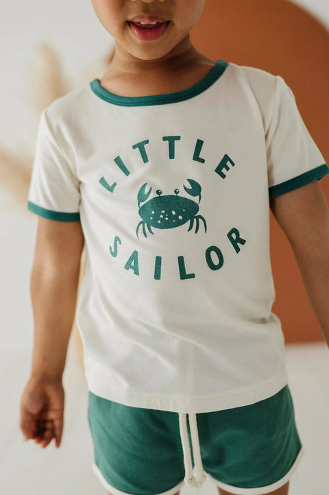 Little Sailor Retro Tee Shirt - Babysprouts