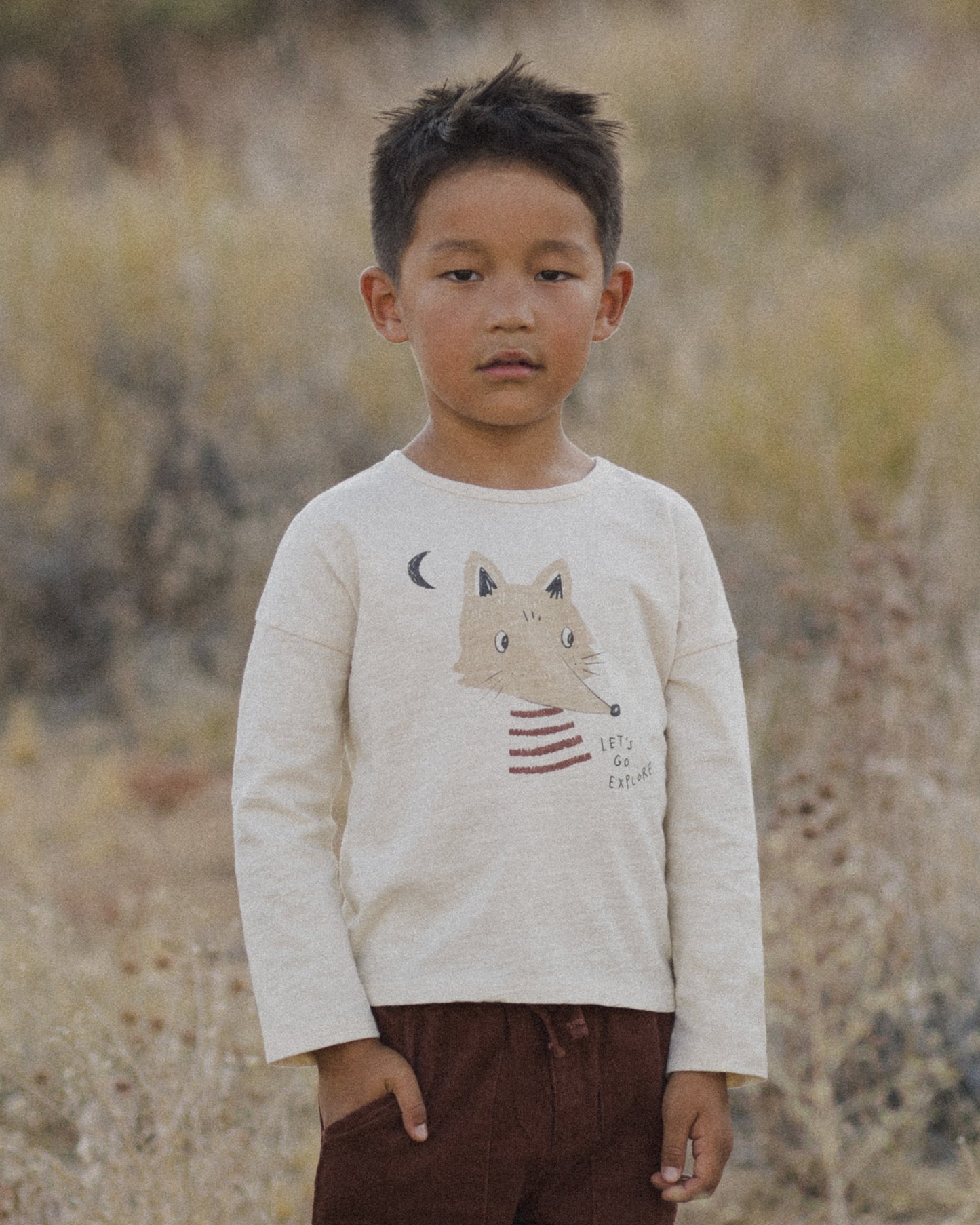 Long Sleeve Tee | Coyote - Rylee + Cru