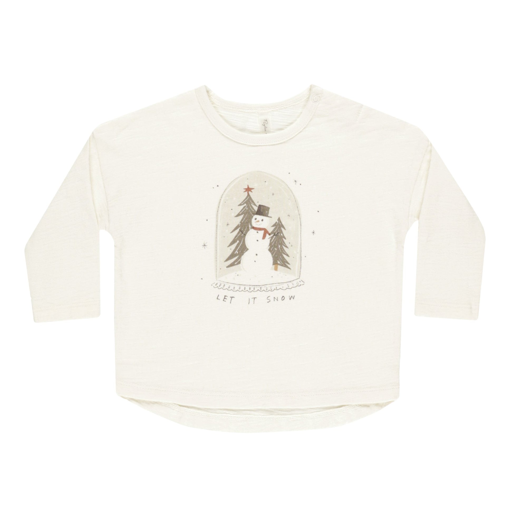 Long Sleeve Tee | Let It Snow - Rylee + Cru