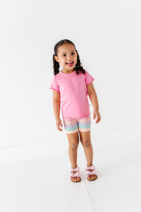 Squiggles Biker Shorts