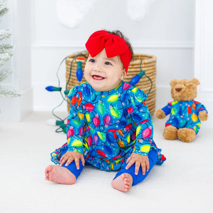 Lucas Birdie Peplum Set - Birdie Bean