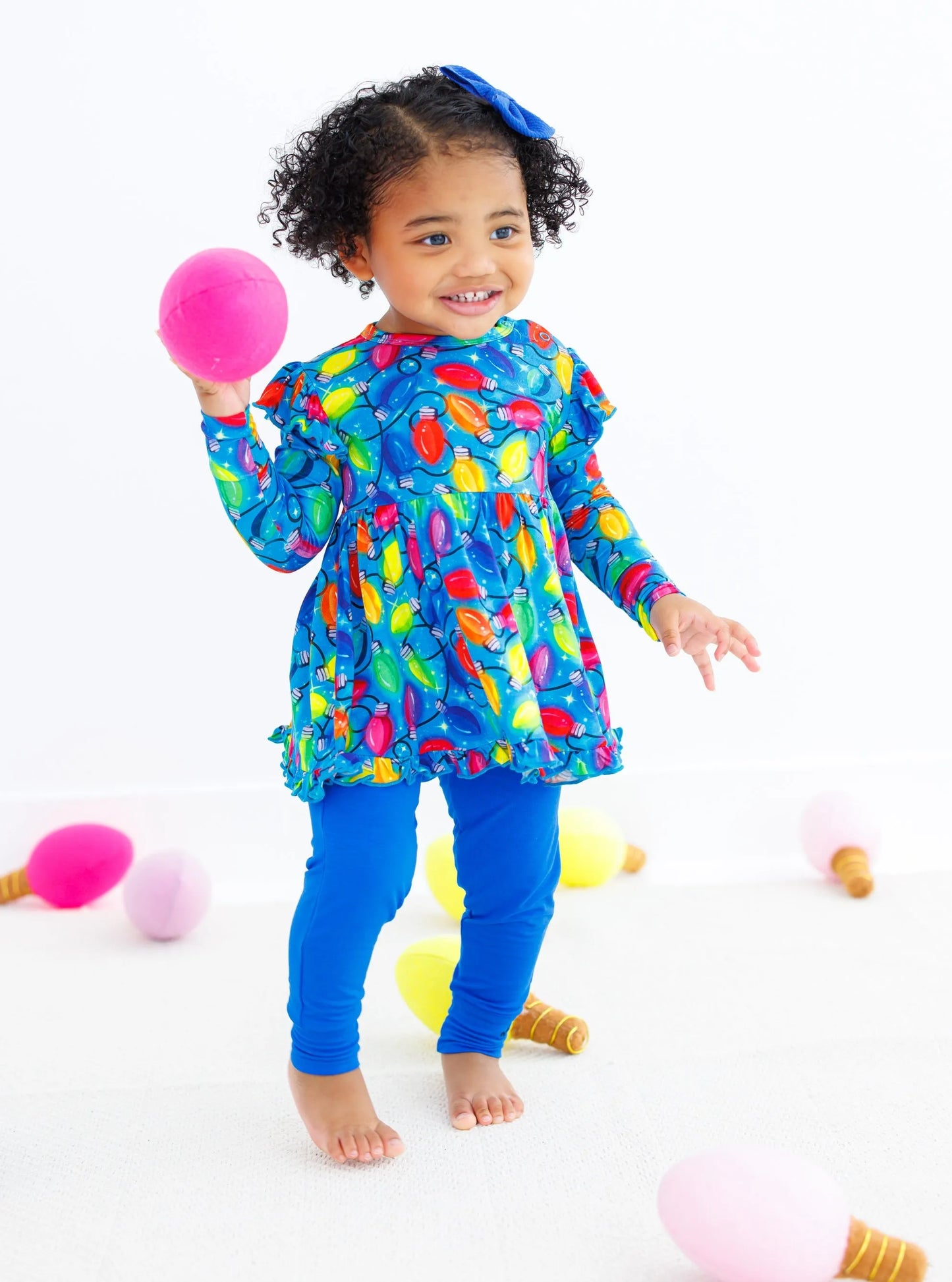 Lucas Birdie Peplum Set - Birdie Bean