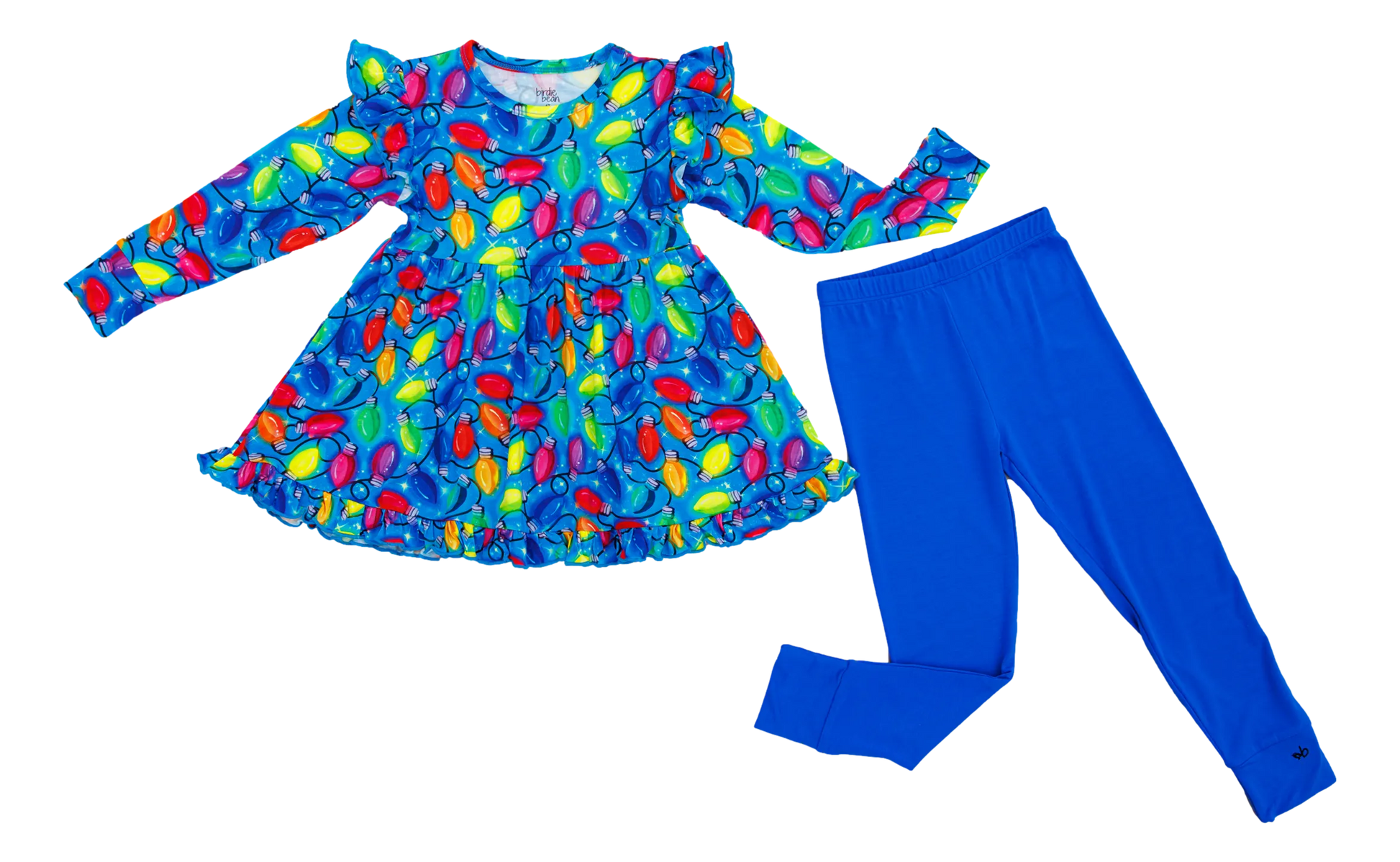 Lucas Birdie Peplum Set - Birdie Bean