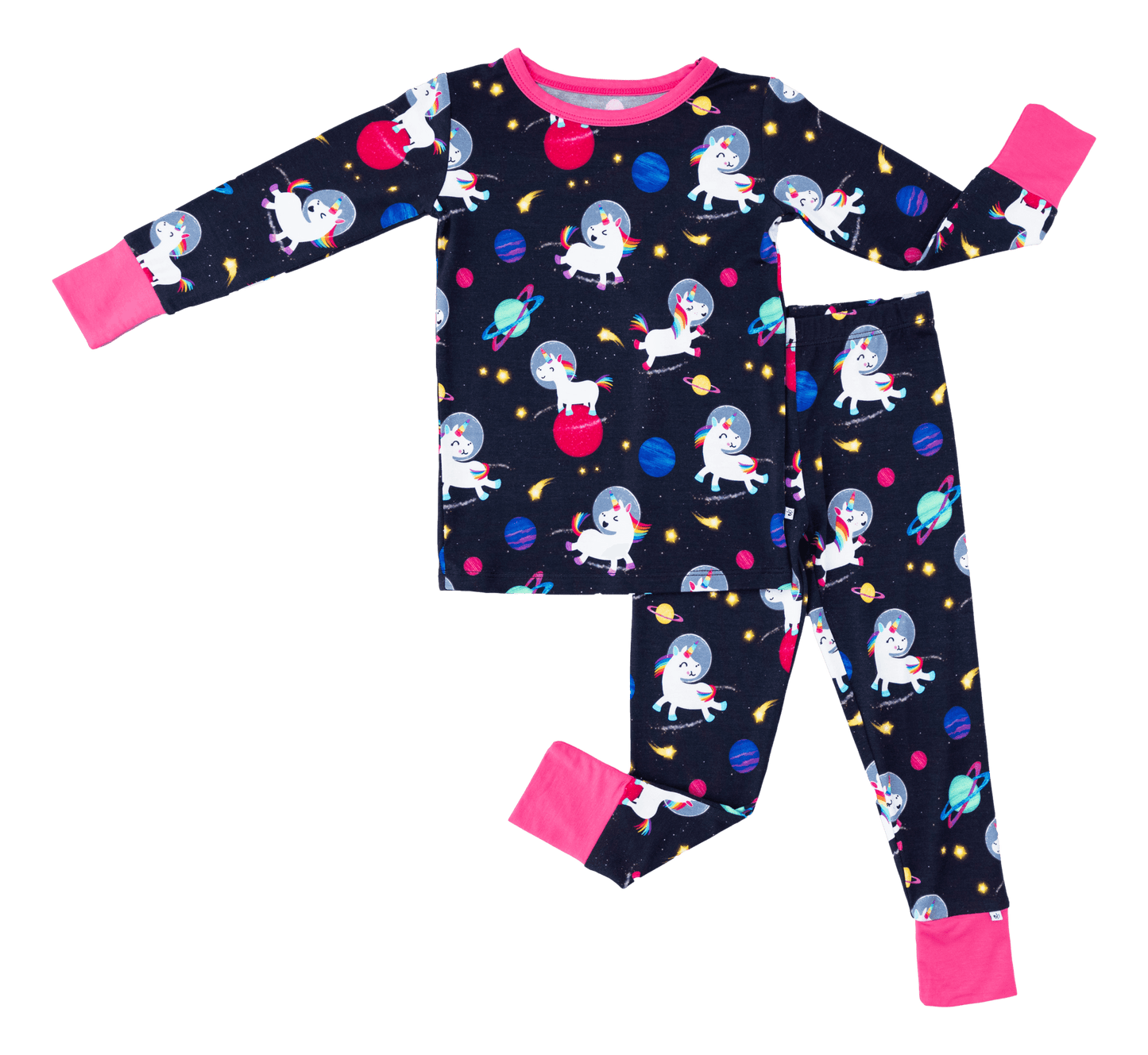 Luna 2 Piece Bamboo Pajamas with Pants - Birdie Bean