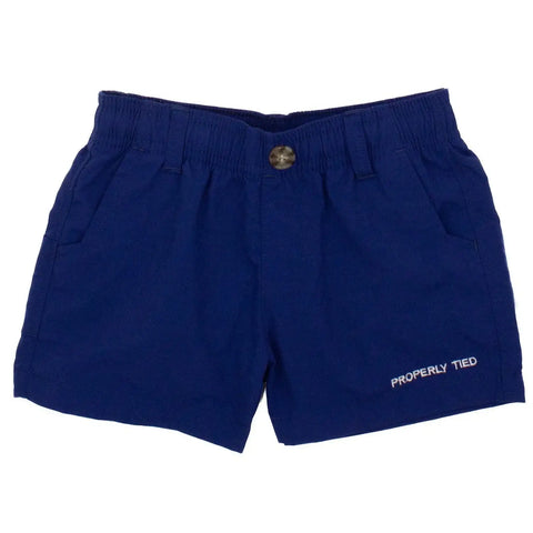 Marine Navy Mallard Shorts - Properly Tied