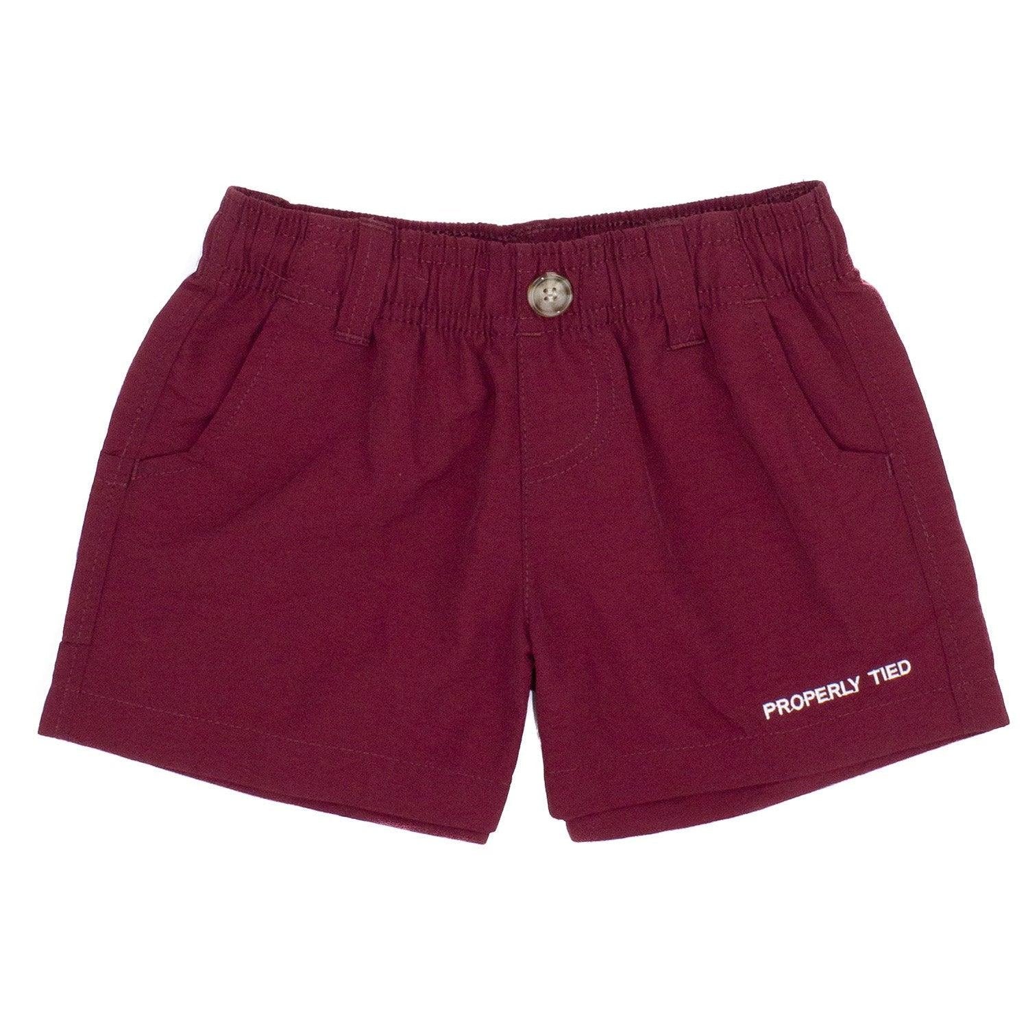 Maroon Mallard Short - Butterbugboutique