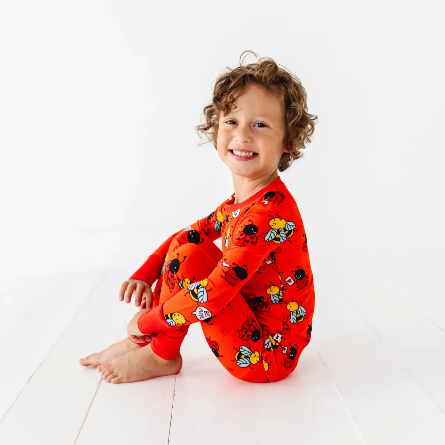 Meant to Bee Kids Bamboo Pajamas - Kiki + Lulu