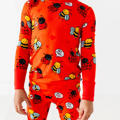 Meant to Bee Kids Bamboo Pajamas - Kiki + Lulu