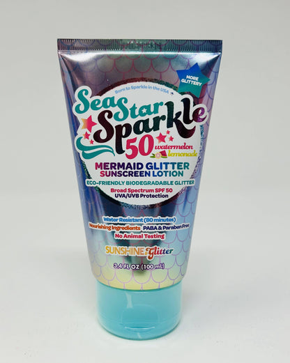 Mermaid Travel Ready Sunscreen Gift Set - Sunshine & Glitter