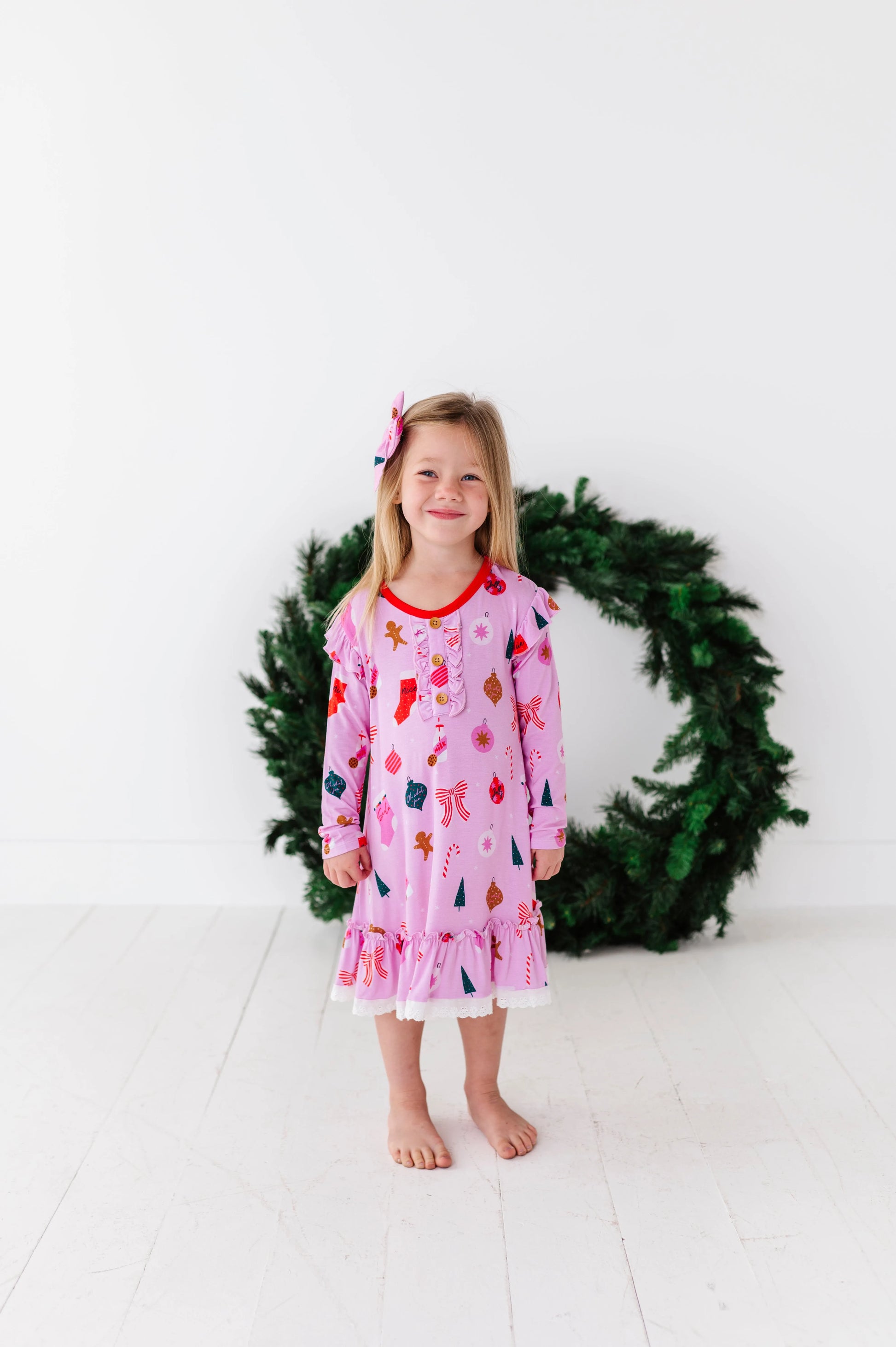 Mistle-Toast Girl's Nightgown - Kiki + Lulu