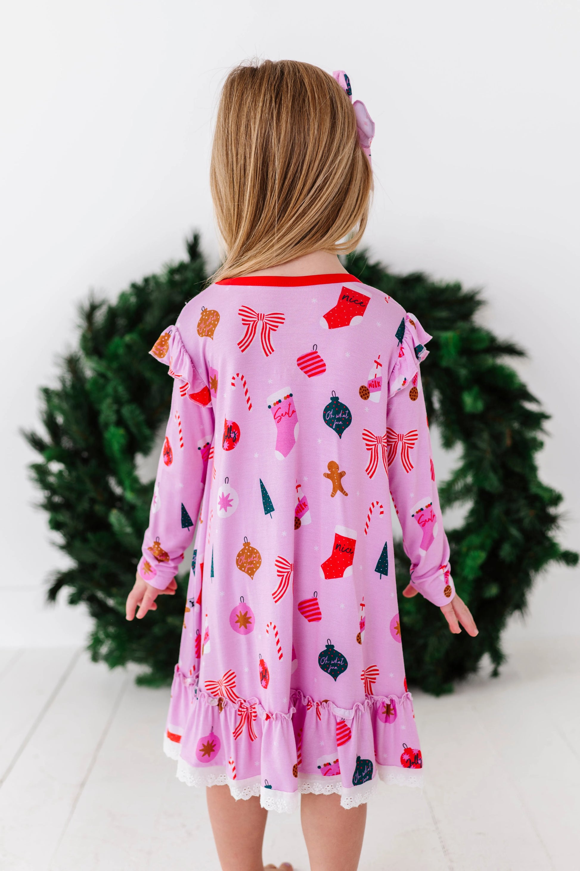 Mistle-Toast Girl's Nightgown - Kiki + Lulu