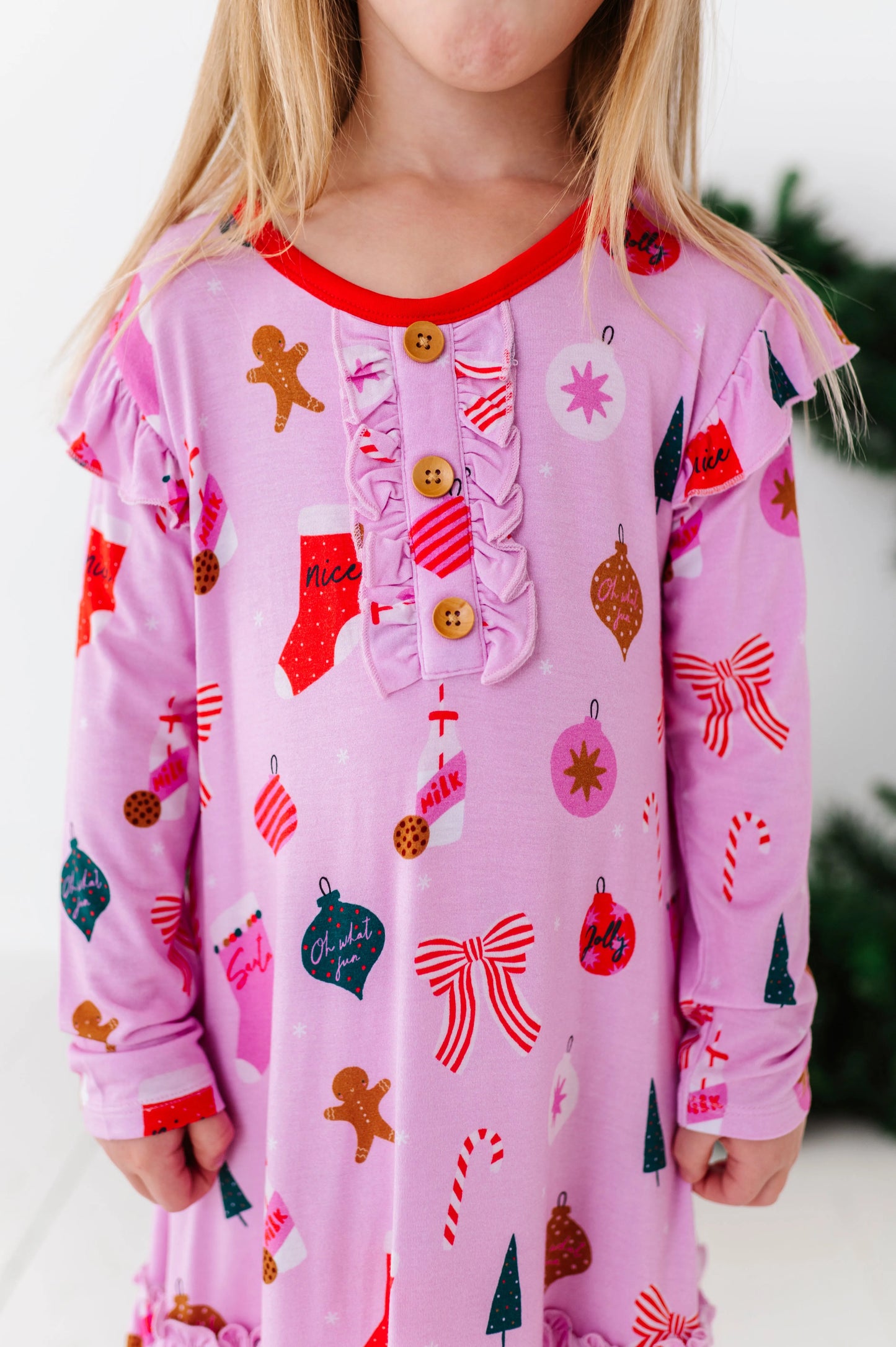 Mistle-Toast Girl's Nightgown - Kiki + Lulu