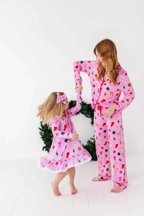 Mistle-Toast Girl's Nightgown - Kiki + Lulu