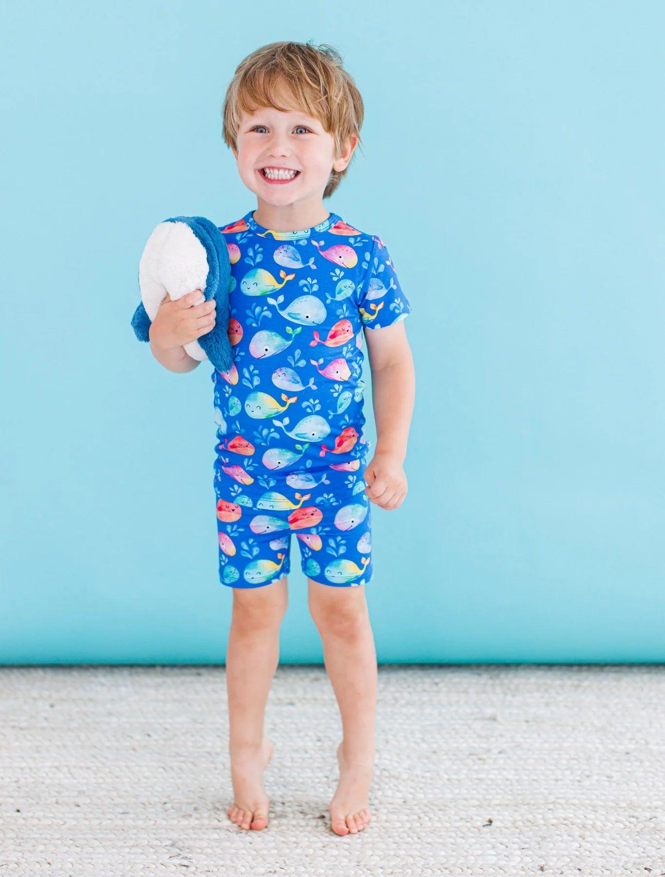 Moby 2-Piece Bamboo Pajamas - Birdie Bean