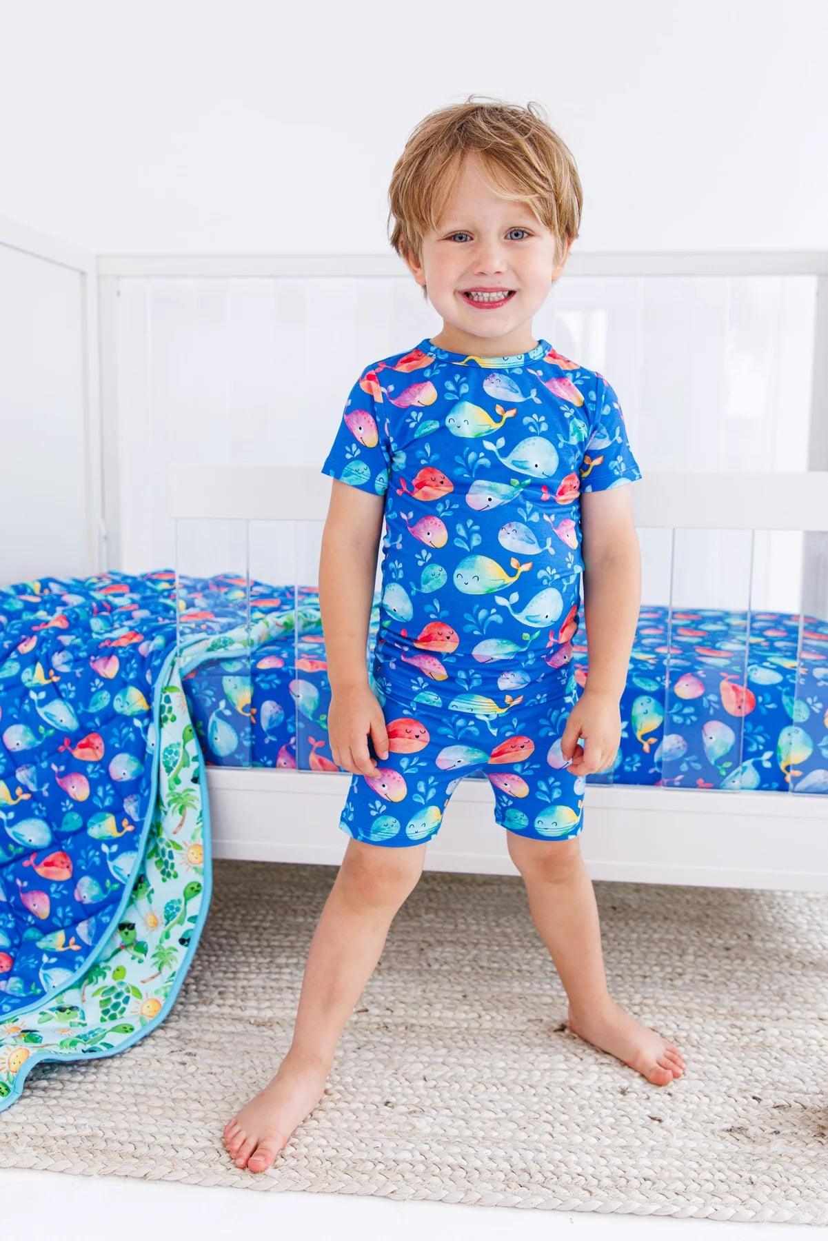 Moby 2-Piece Bamboo Pajamas - Birdie Bean