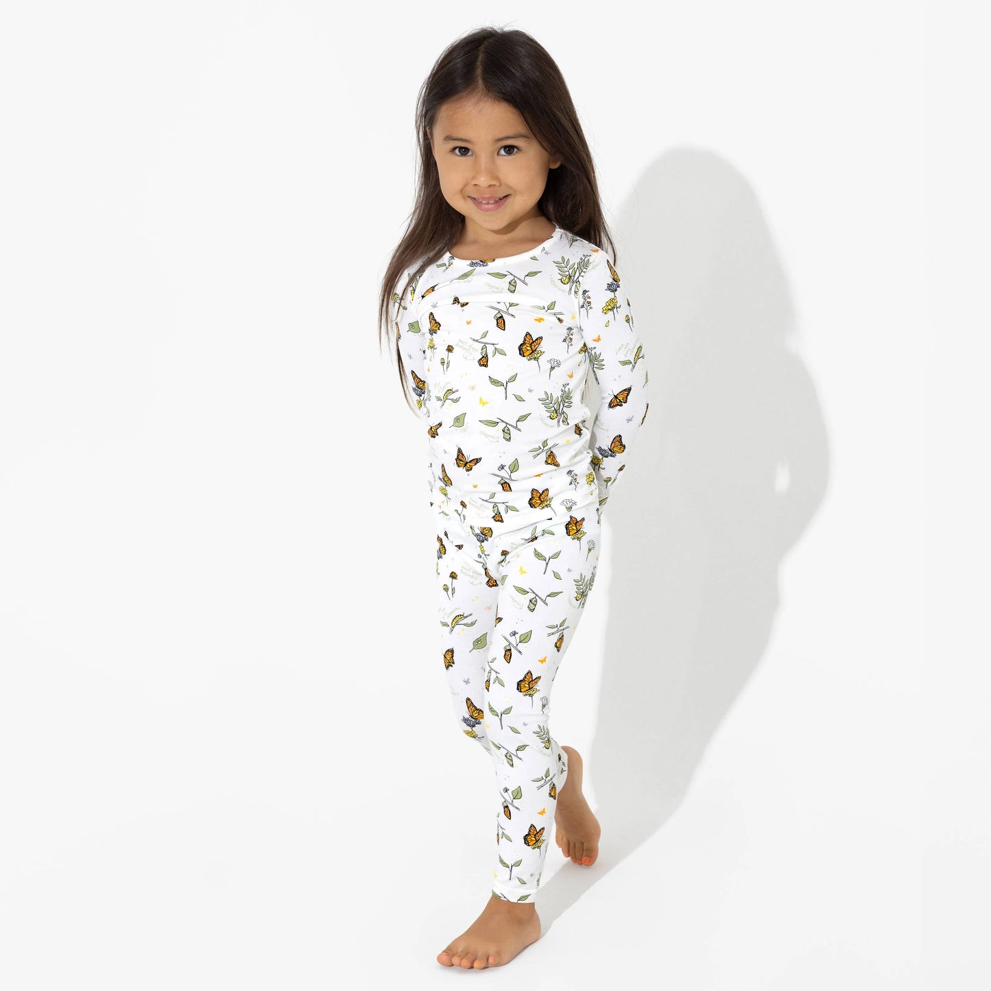 Monarch Butterfly Kids Bamboo Pajama