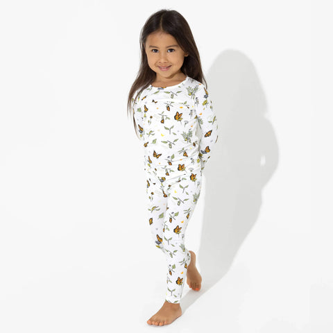 Monarch Butterfly Kids Bamboo Pajama