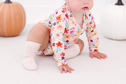 Moss & Latte Pearl Knee High Socks Set - Birdie Bean