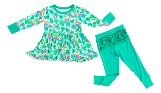 Murphy Peplum Set - Birdie Bean