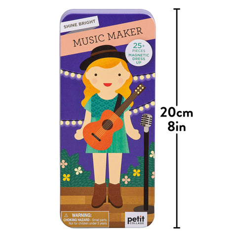 Music Maker Shine Bright Magnetic Play Set - Petit Collage
