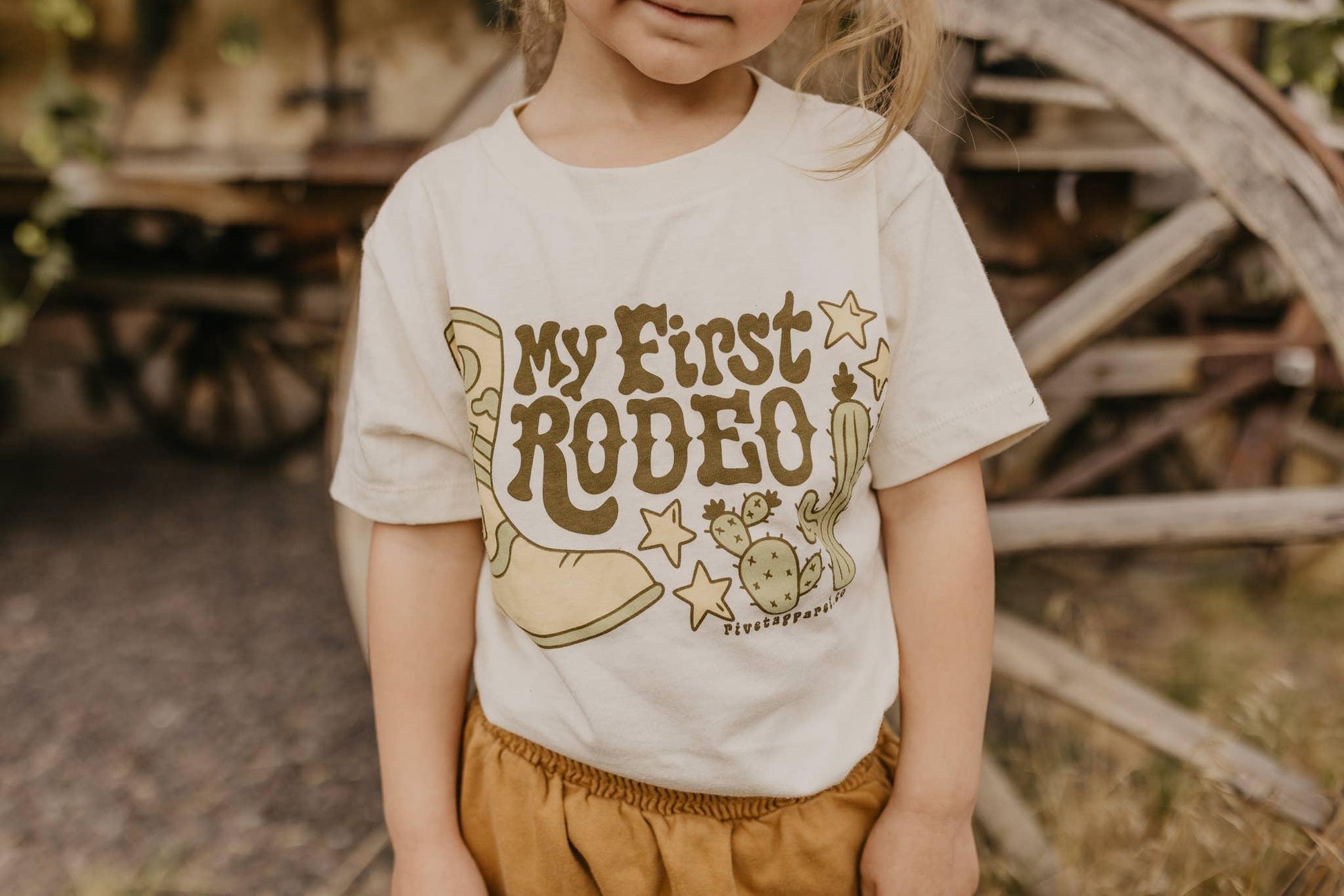 My First Rodeo Western Kids Tee Shirt - Rivet Apparel Co.