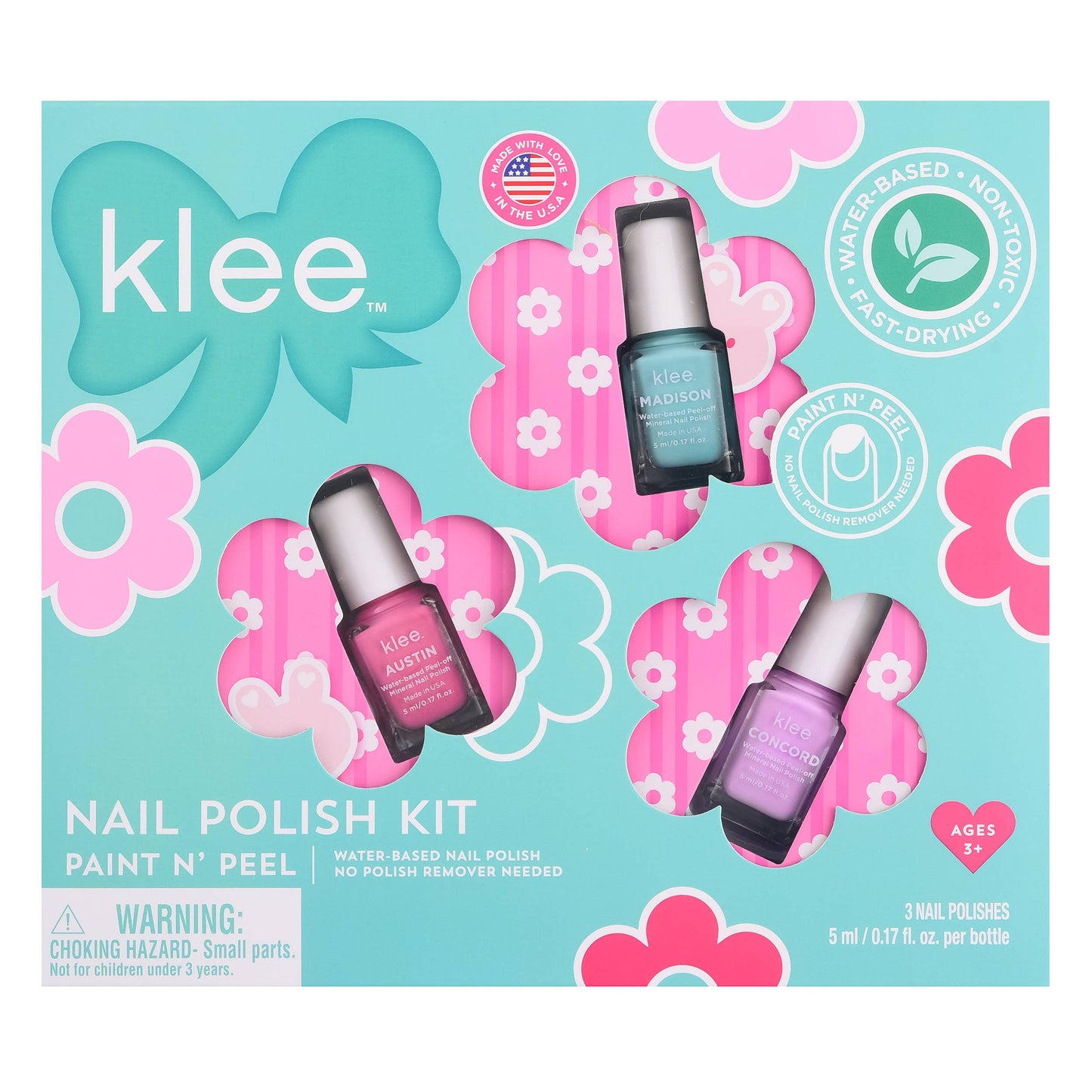 Nail Polish Set: Fairy Showers - Klee Naturals