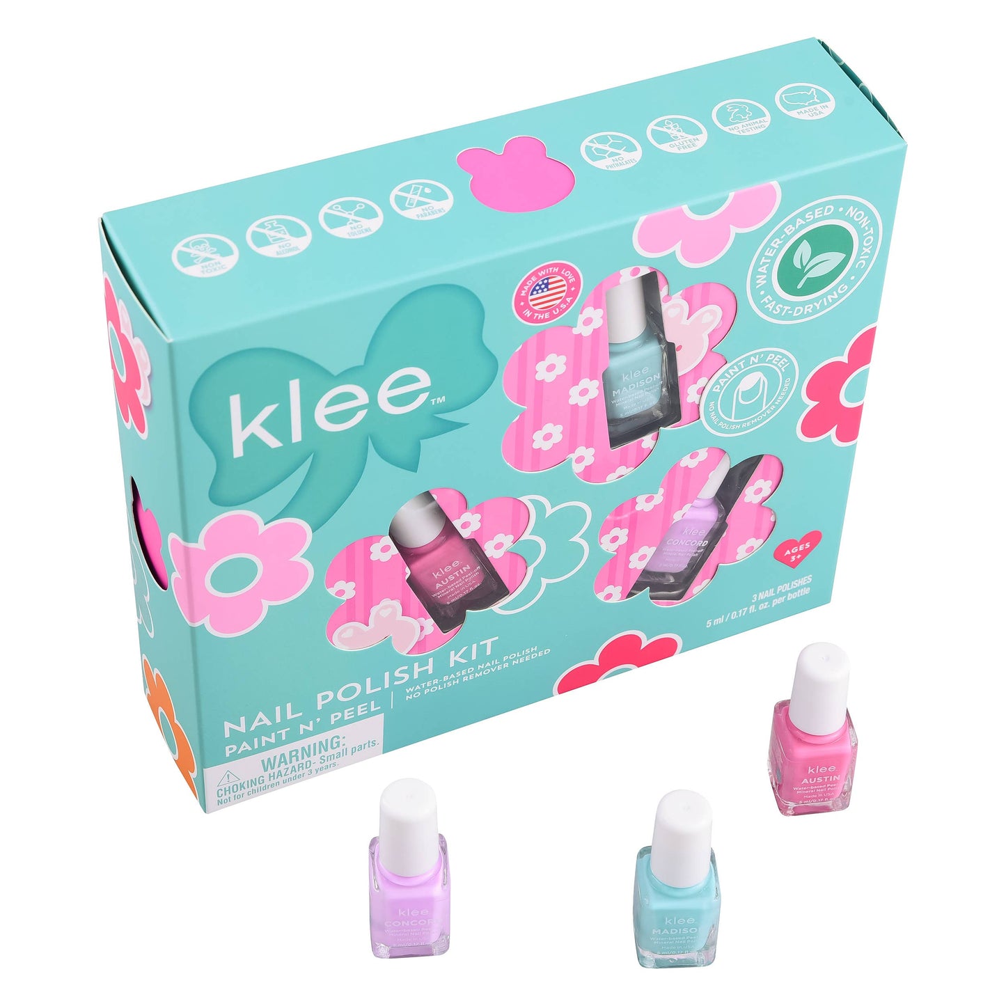 Nail Polish Set: Fairy Showers - Klee Naturals