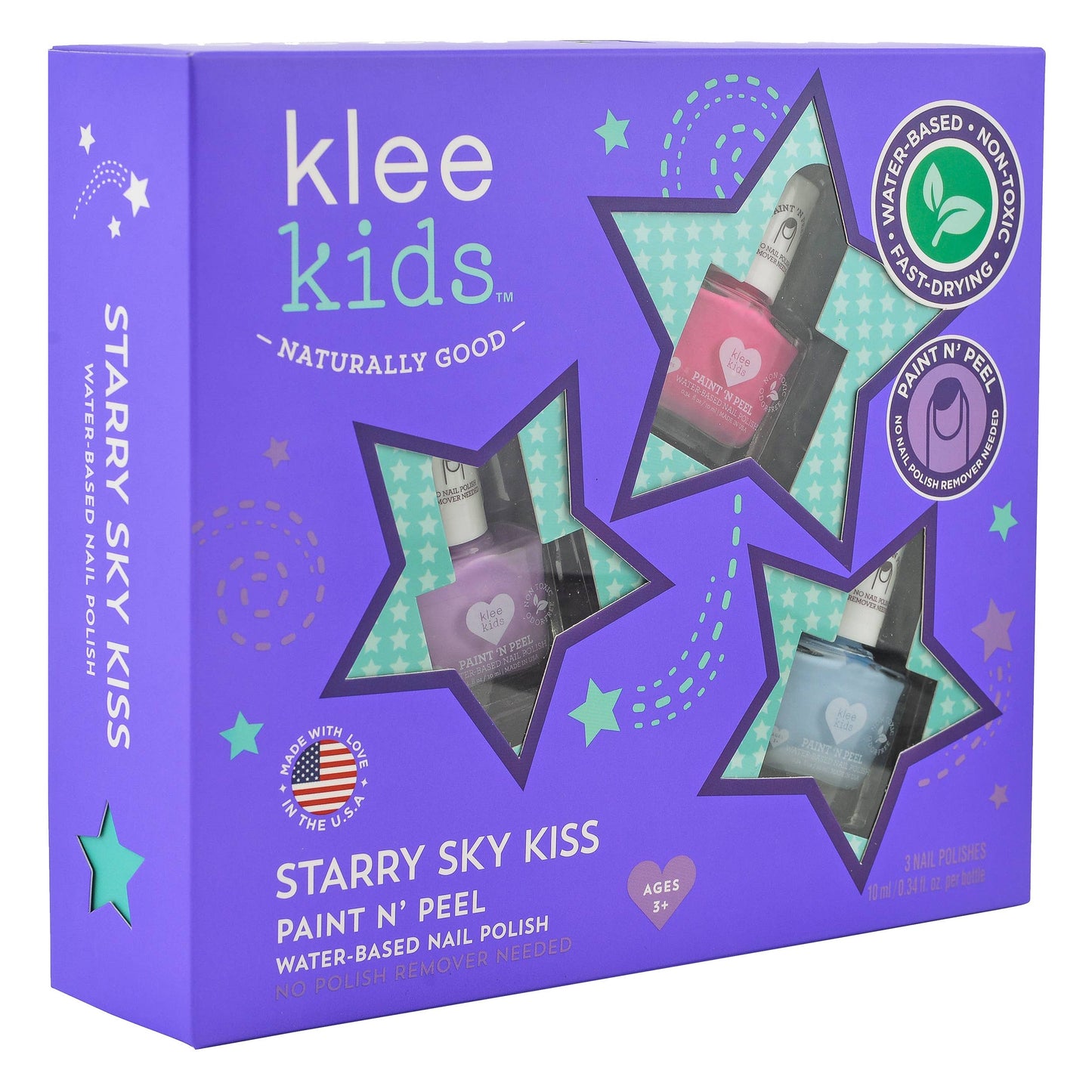 Nail Polish Set: Starry Sky Kiss - Klee Naturals