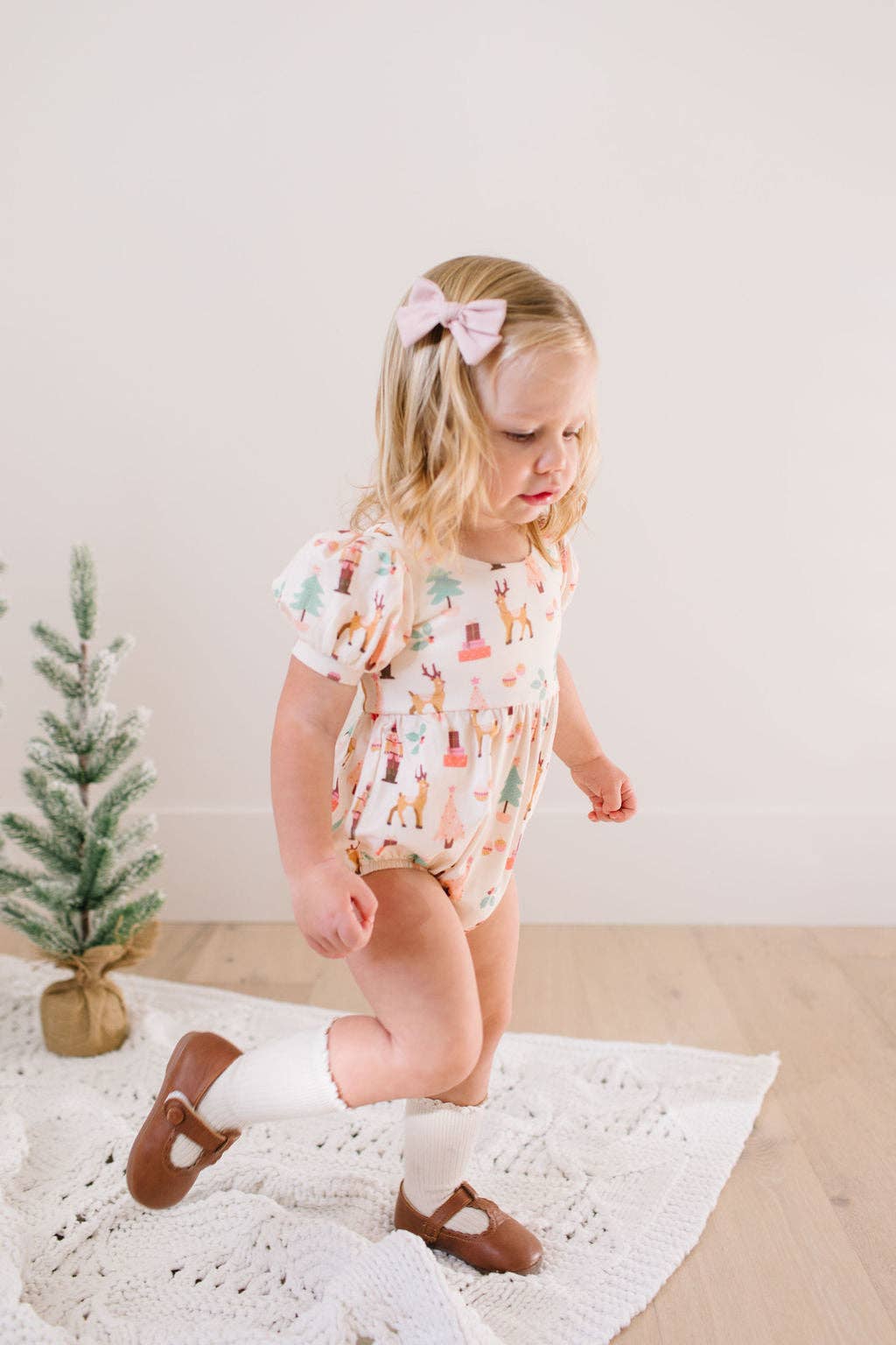 Nutcracker Baby Bubble Romper - Ollie Jay