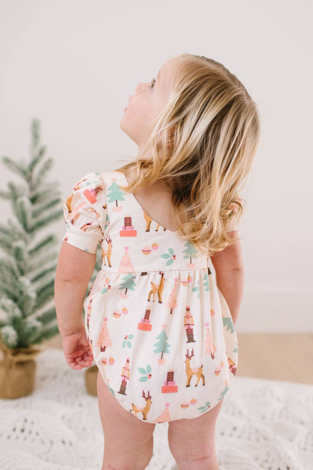 Nutcracker Baby Bubble Romper - Ollie Jay