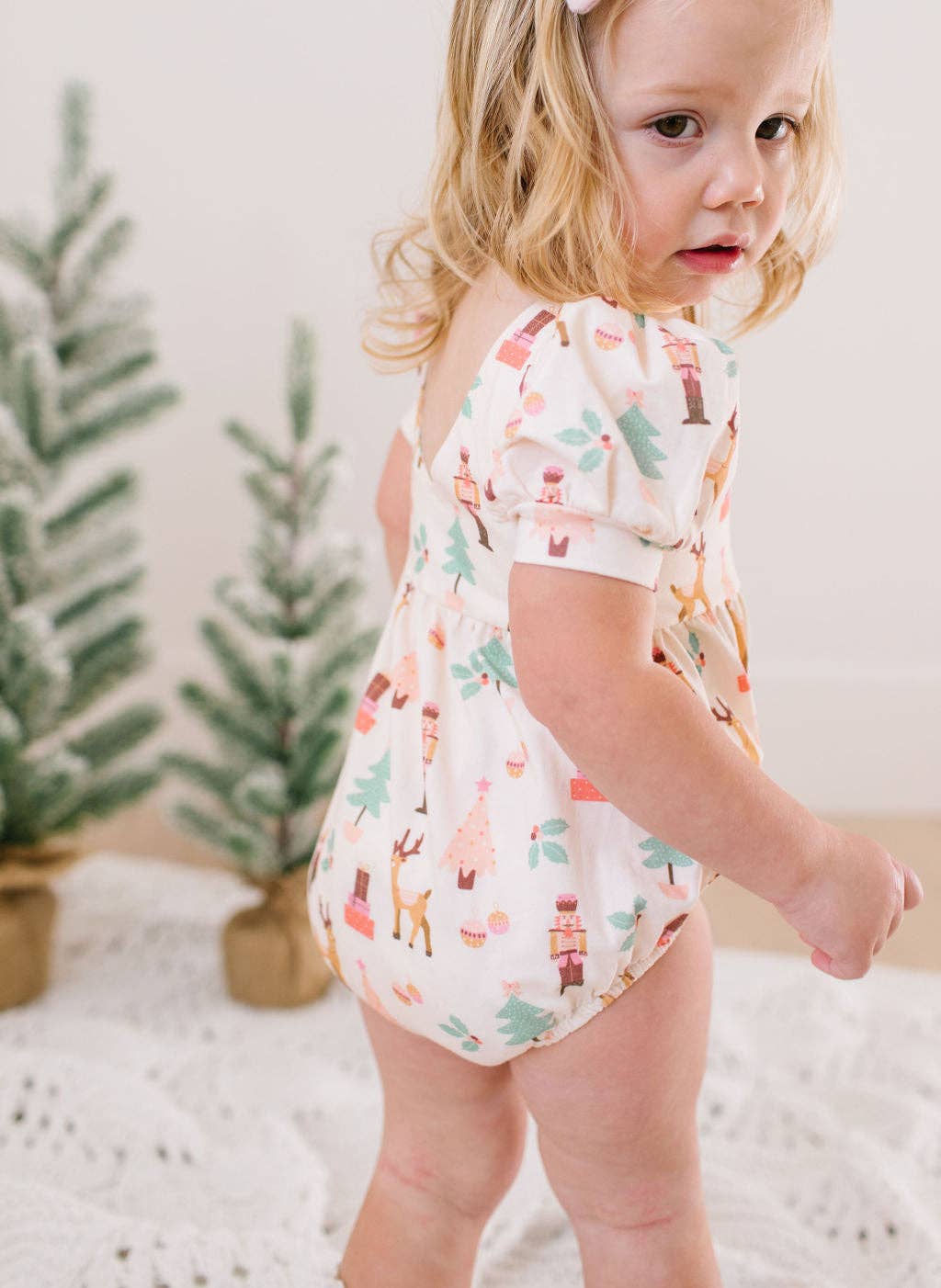 Nutcracker Baby Bubble Romper - Ollie Jay