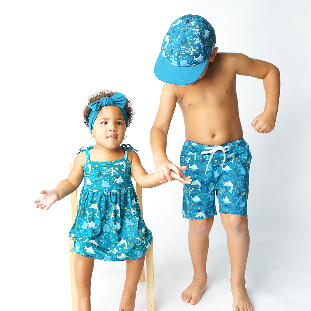 Ocean Friends Boys Swim Trunks - Emerson and Friends