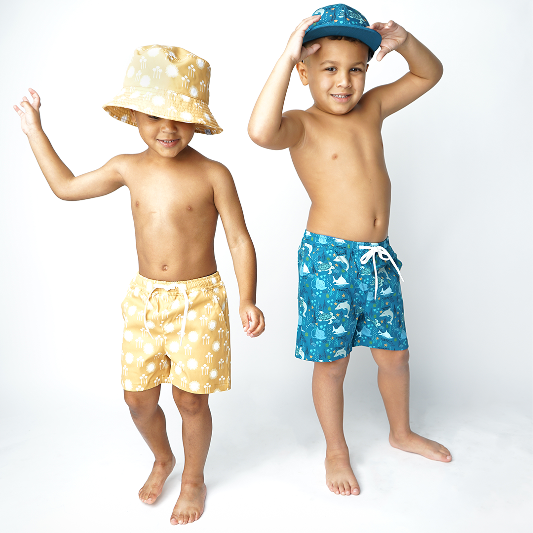 Ocean Friends Boys Swim Trunks - Emerson and Friends