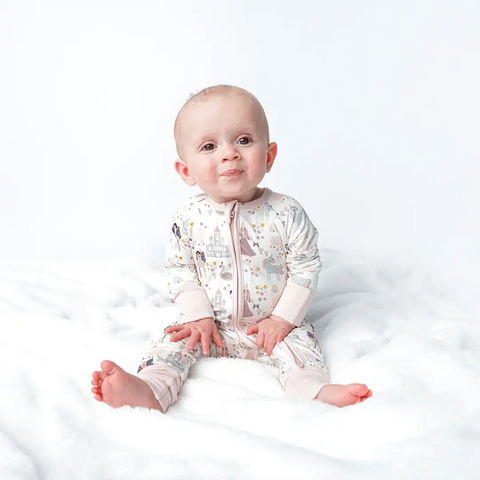 Once Upon a Time Bamboo Baby Pajama - Butterbugboutique