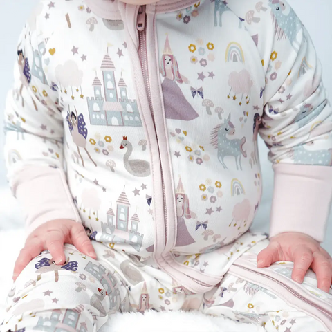 Once Upon a Time Bamboo Baby Pajama - Butterbugboutique
