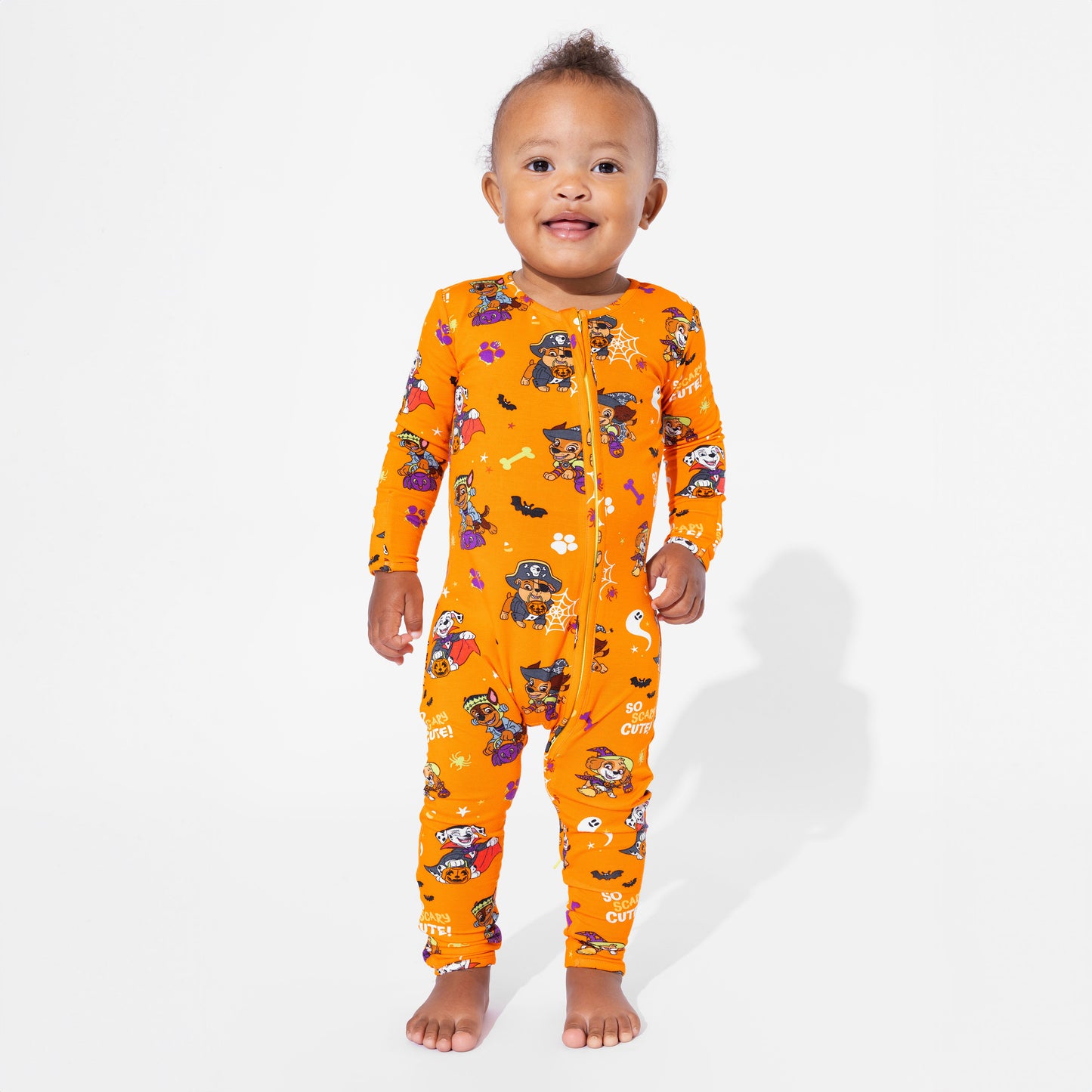 Paw Patrol Halloween Bamboo Convertible Footie - Bellabu Bear