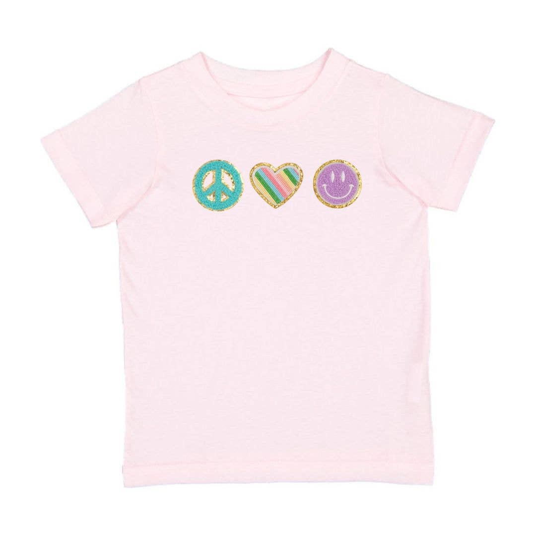 Peace, Love, Smile T-Shirt - Sweet Wink