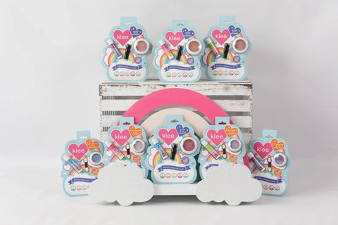 Periwinkle Kiss Eye Shadow & Lip Shimmer Set - Klee Naturals