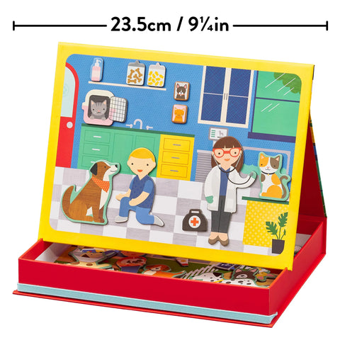 Pet Hospital Magnetic Play Scene - Petit Collage