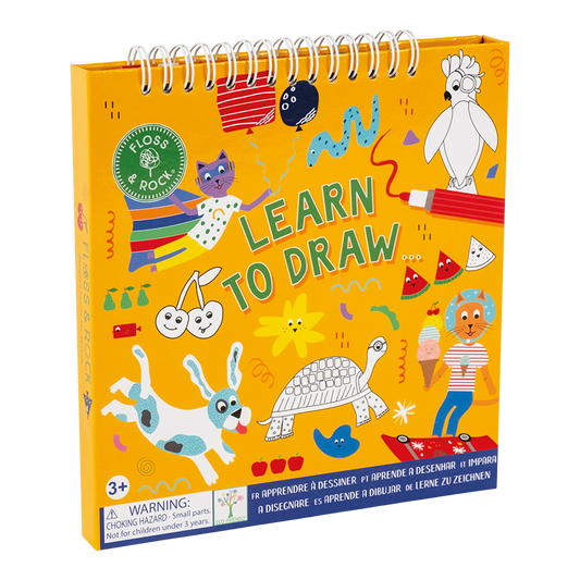 Pets Learn To Draw Book - Floss and Rock