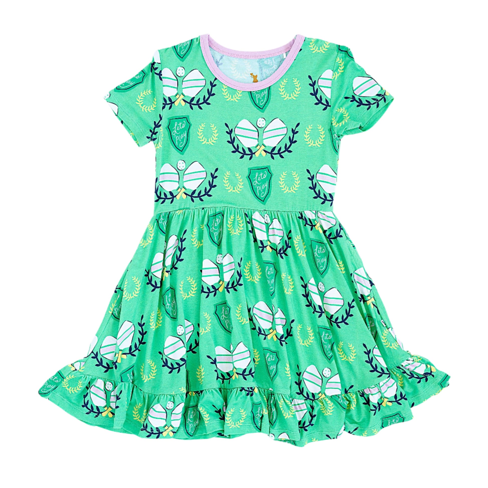 Pickleball Bamboo Twirl Dress - Kiki + Lulu