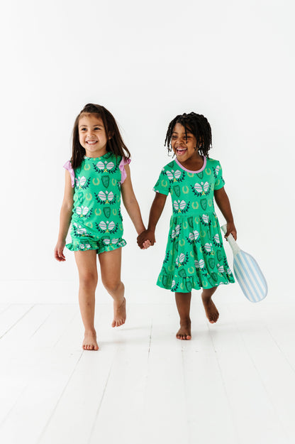 Pickleball Bamboo Twirl Dress - Kiki + Lulu